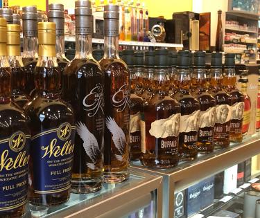 Liquor Barn Bourbons