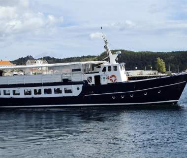 Båttur med M/S Øya mellom Lillesand og Kristiansand