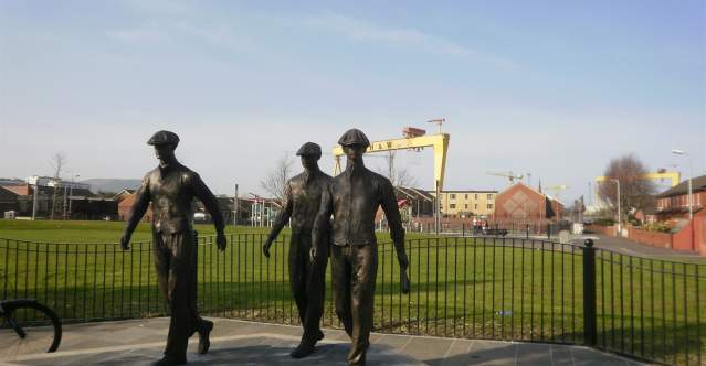 Titanic Public Art: The Yardmen
