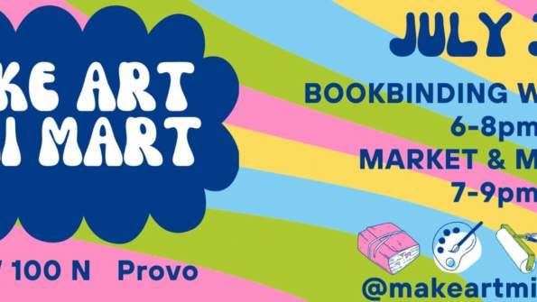 Bookbinding Workshop presented by Make Art Mini Mart