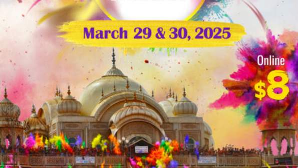 2025 Holi, Festival of Colors