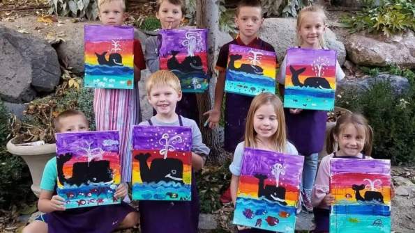 Acrylics for Little Artists with Debbie Wood