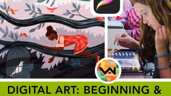 Digital Art: Beginning and Intermediate Procreate with the Visual Art Institute