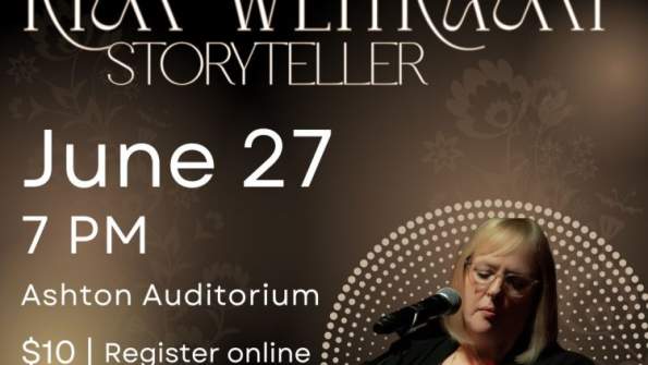 Library Hall Presents: Kim Weitkamp, Storyteller
