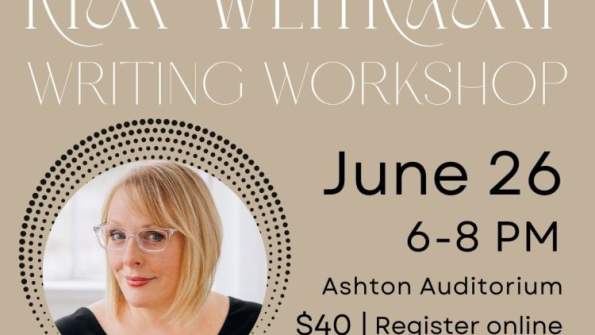 Library Hall Presents: Writing Workshop with Kim Weitkamp