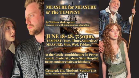 Renaissance Now Theatre & Film: Shakespeare Festival: Measure for Measure & The Tempest