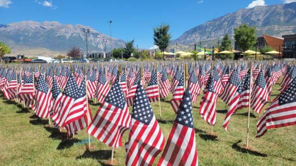 9/11 Healing Field & Remembrance Display