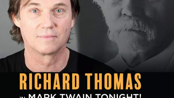 Richard Thomas in Mark Twain Tonight!