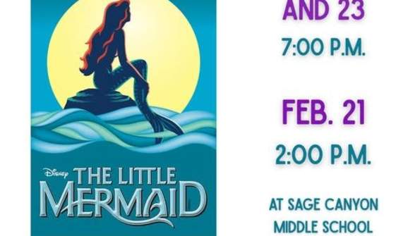 Eagle Mountain Community Theater Presents The Little Mermaid