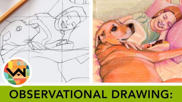 Observational Drawing: Illustrate Your Photos (Ages 12+)