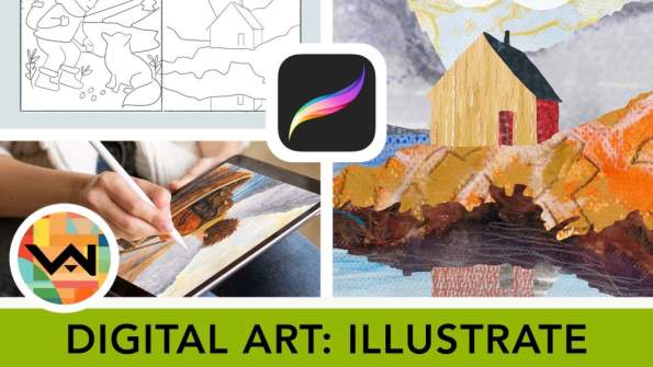 Digital Art: Illustrate a Book in Procreate (Ages 12+)