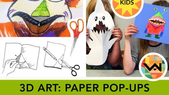 3D Art: Paper Pop-Ups for Homeschoolers (Ages 6-10)
