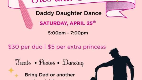Provo's Ties & Tiaras Daddy Daughter Dance 2026
