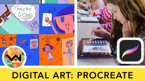 Digital Art: Procreate for Beginners (Ages 12-17)