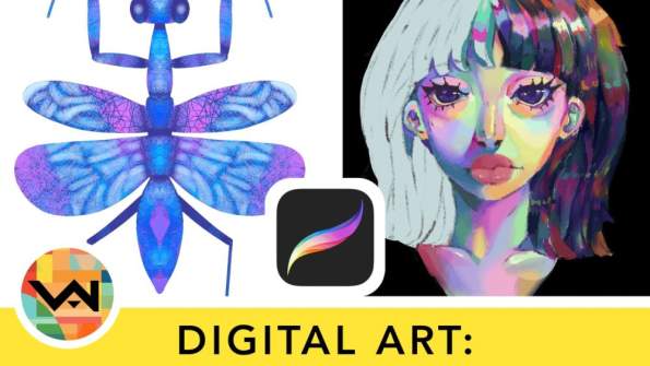 Digital Art: Intermediate Procreate (Ages 12-17)