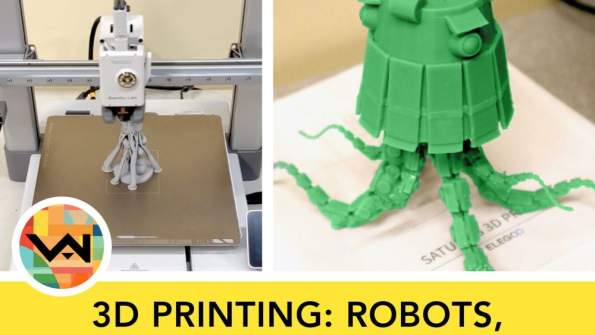 3D Printing: Robots, Monsters and Pirates (Ages 12-17)