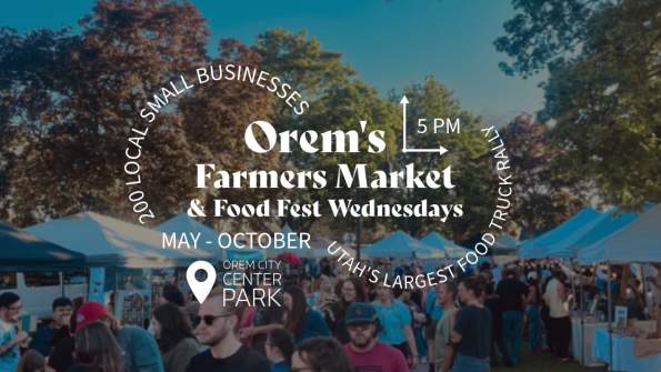 Orem's Sunset Farmers Market 2026