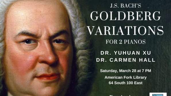Bach in the Library: The Goldberg Variations for 2 Pianos