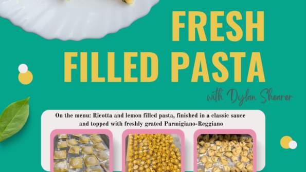 Fresh Filled Pasta Class w/ Dylan Shearer