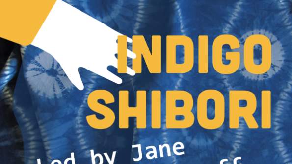 Artist Workshop: Indigo Shibori with Jane Roberts DeGroff