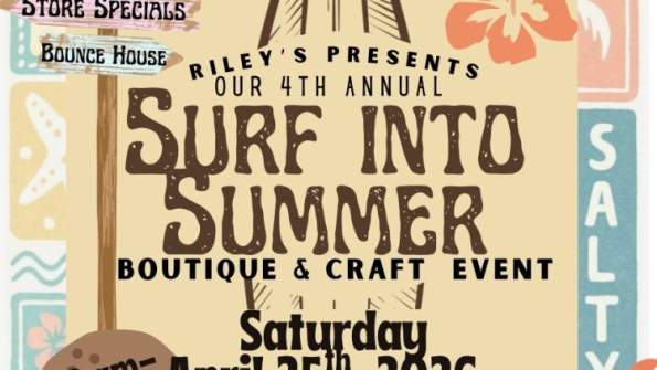 Surf Into Summer Boutique and Craft Market