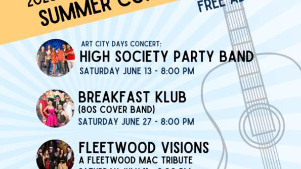 Springville 2026 Summer Concert Series
