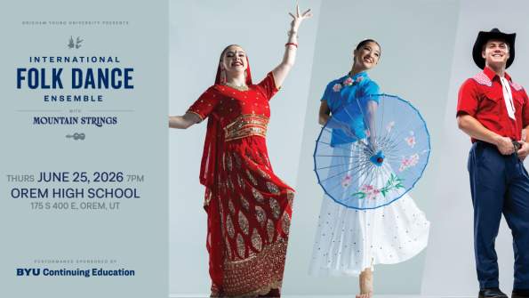 BYU International Folk Dance Ensemble with BYU Mountain Strings