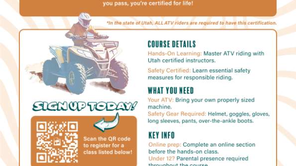 Free Youth < 18 ATV Course at Flight Park State Recreation Area