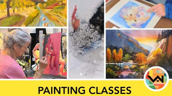 Painting Classes at the Visual Art Institute’s Utah County Location