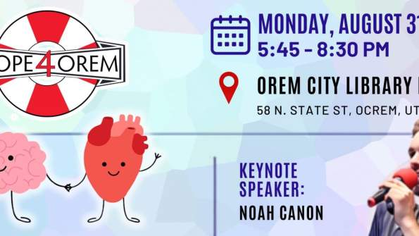 Hope4Orem Mental Wellness Resource Fair
