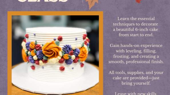 Cake Deorating Class (September)