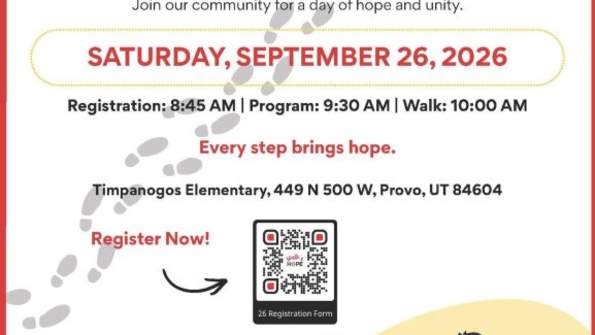 Walk 4 Hope: Suicide Awareness and Prevention Event