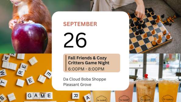 Friends & Fall Cozy Critters: Game Night