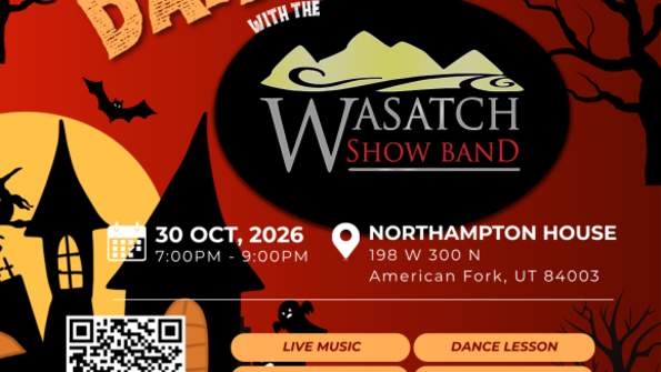 Halloween Dance Night 2026 with the Wasatch Show Band