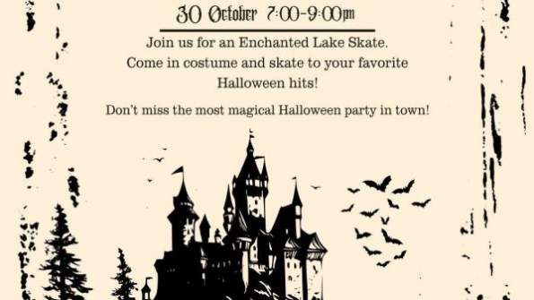 Enchanted Lake Skate Halloween Party