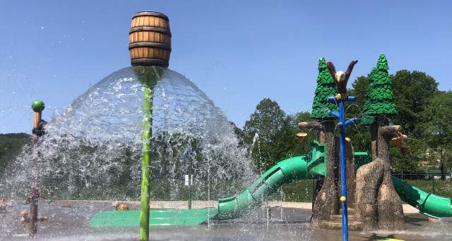 Sheltowee Falls Splash Pad