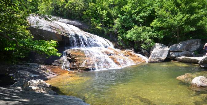 Graveyard Fields Hike and Waterfall