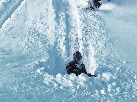 Snow in Valdez