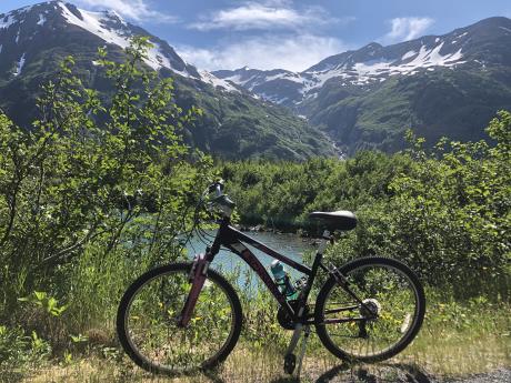 Biking