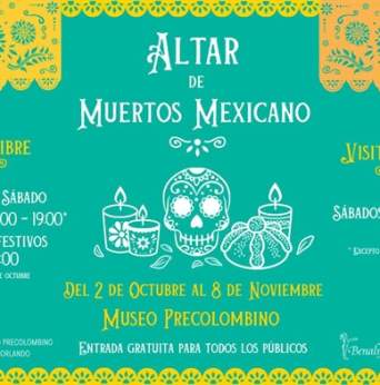 Altar de muertos mexicano