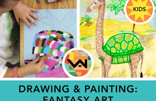 Drawing & Painting: Fantasy Art (Ages 5-10)