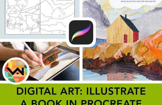 Digital Art: Illustrate a Book in Procreate (Ages 12+)
