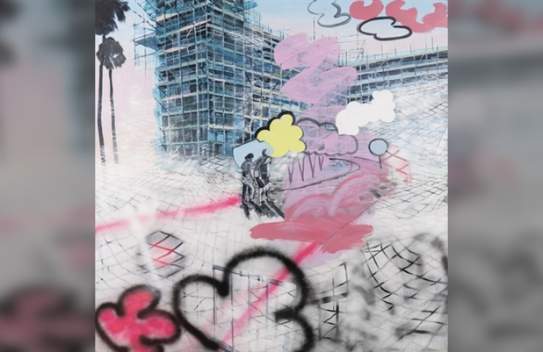 Spray Painting Contemporary Art Workshop