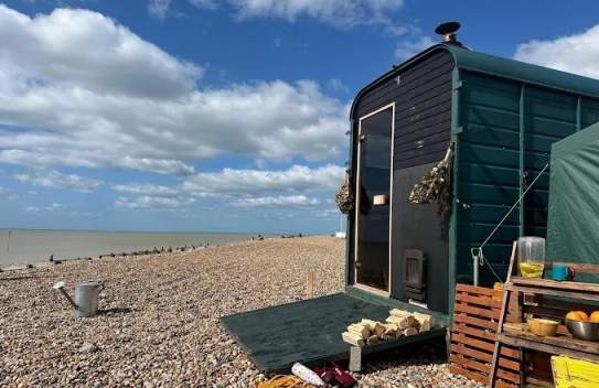 Fire, Salt & Sea beach sauna