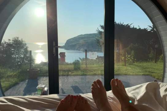 Ocean View Pods at Glenarm Castle