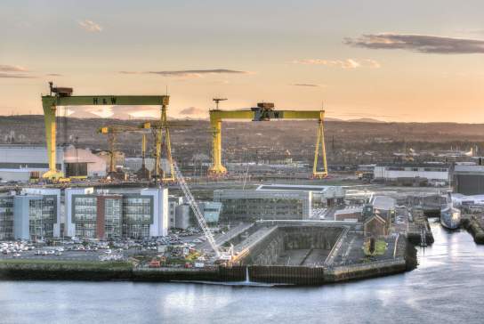 Harland & Wolff Cranes - Samson and Goliath