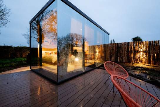 Lough Neagh Mirror Houses