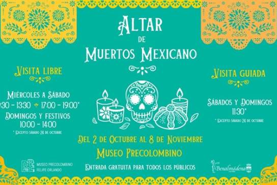 Altar de muertos mexicano