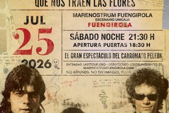 Los Delinqüentes - Marenostrum Fuengirola 2026
