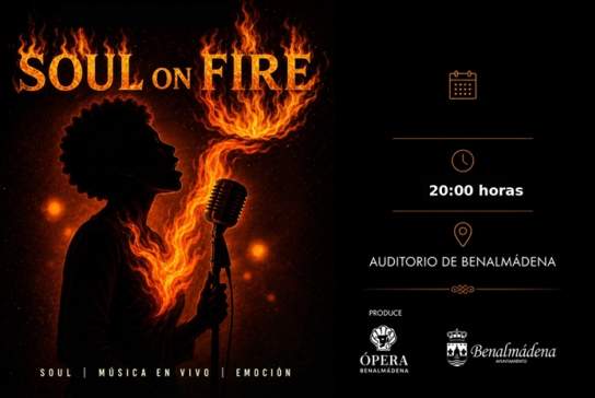 Soul on Fire. El fuego del soul en vivo